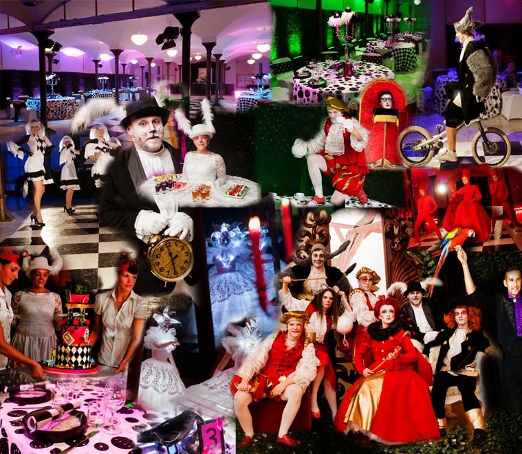 7 Sky event agency - Nonsense game -  Alice Wonderland theme